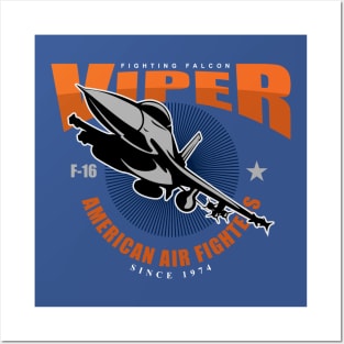 F-16 Viper Patch Posters and Art